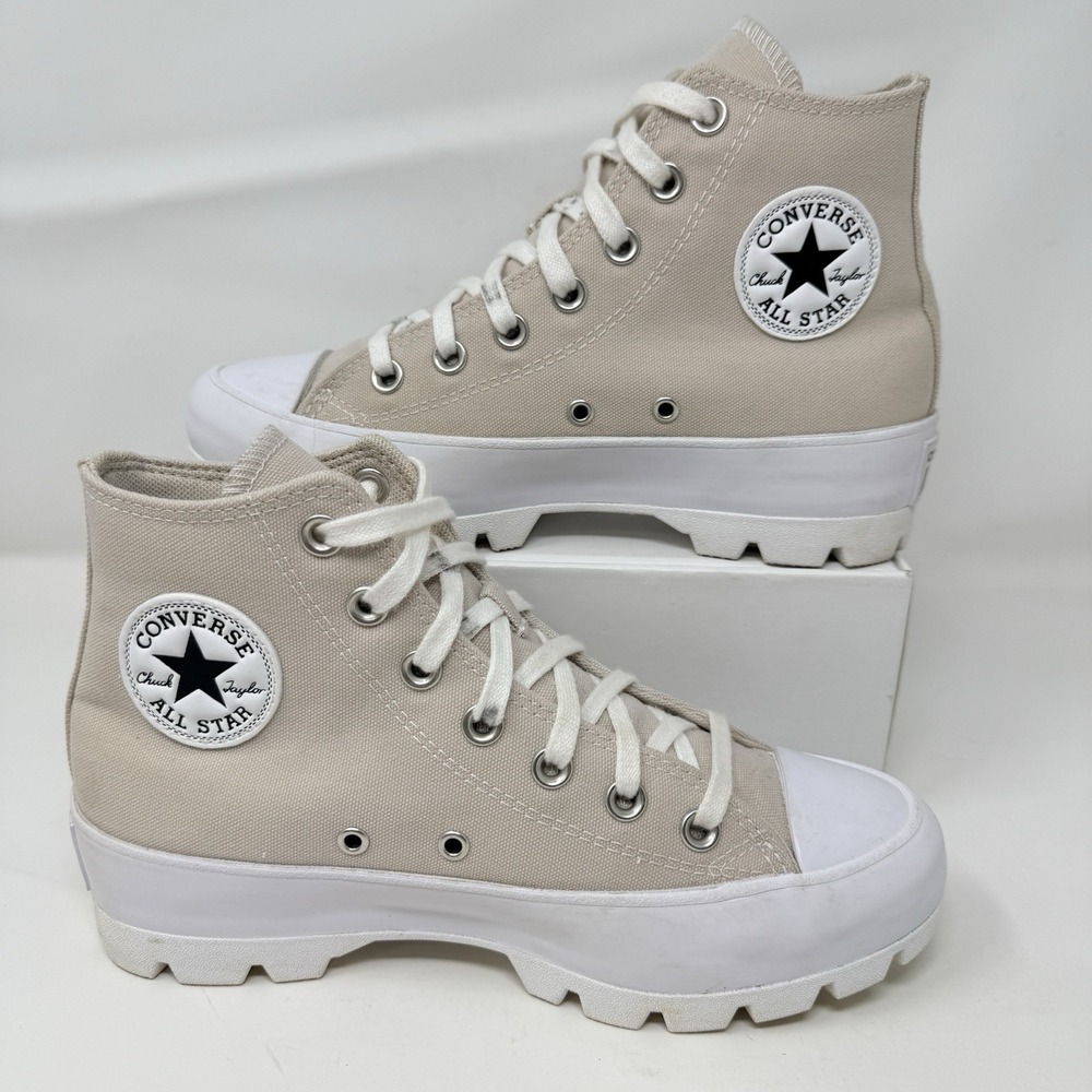Converse Chuck Taylor All Star High Seasonal Lugged Desert Sand Women's Size 6.5
